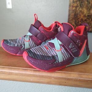 Nike Kids' Red and Green Sneakers